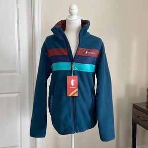 NWT Cotopaxi Teca blue full zip Fleece